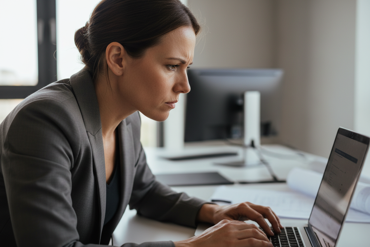 Deep concentration and focus